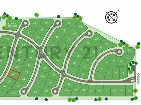 Terreno en Venta en Barrio Arenas Chico, Mar del Plata