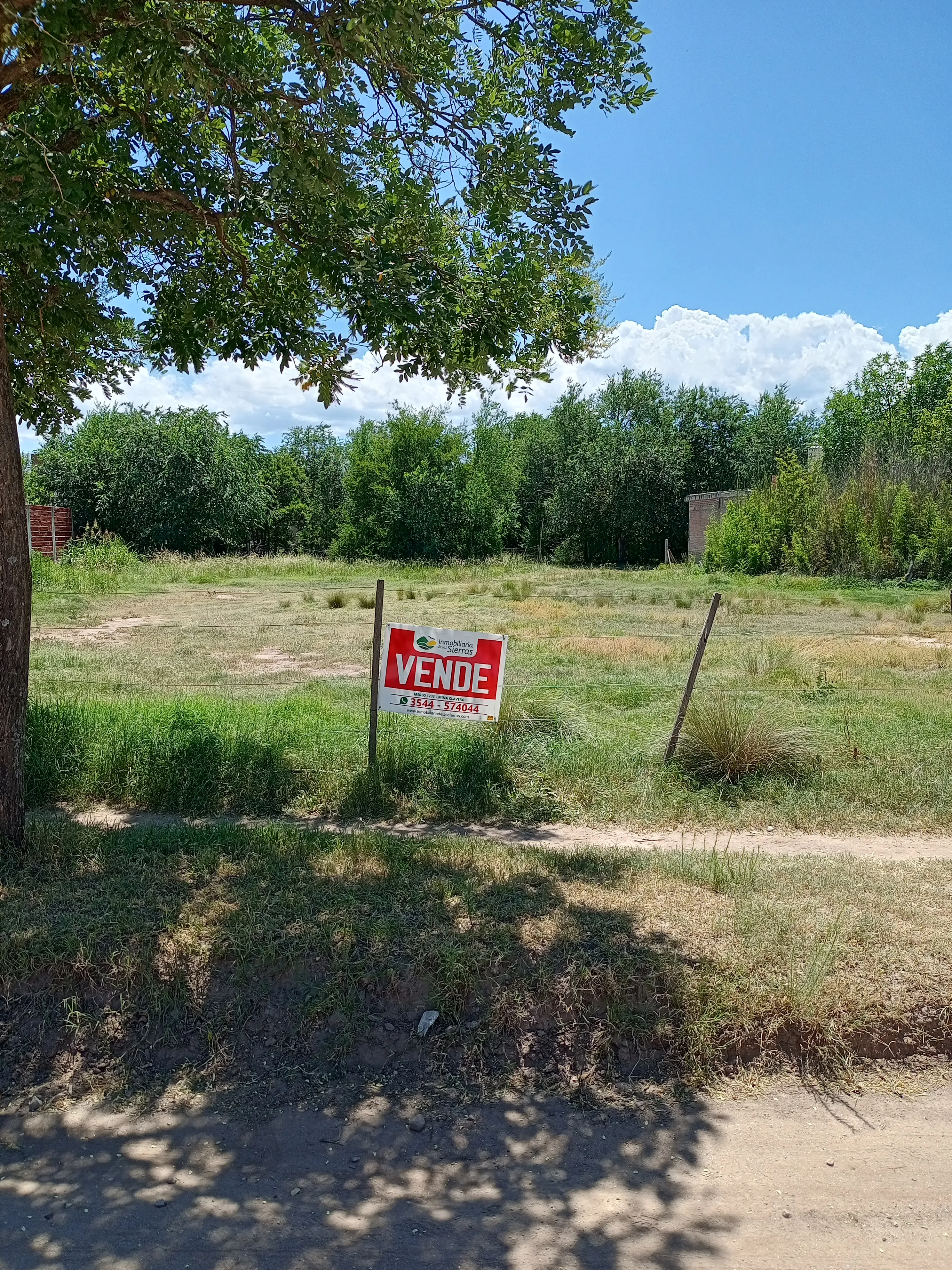 VENTA DE  DOS LOTES 1.031m2 IDEAL COMERCIAL EN VILLA CURA BROCHERO