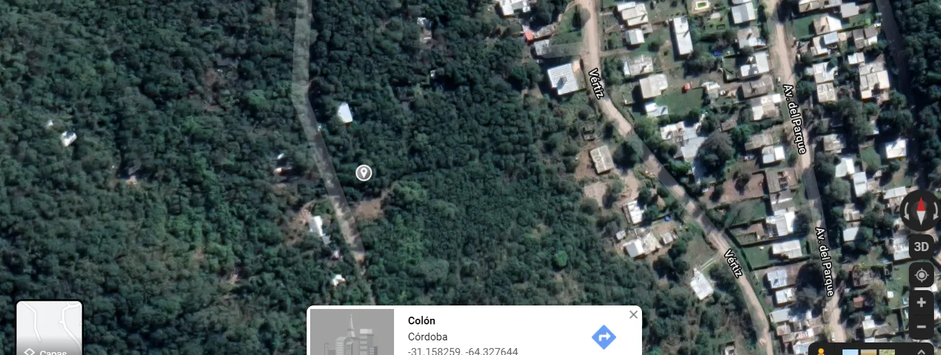 Terrenos en Rio Ceballos 1254 mts zona sobre calle Julia Moro