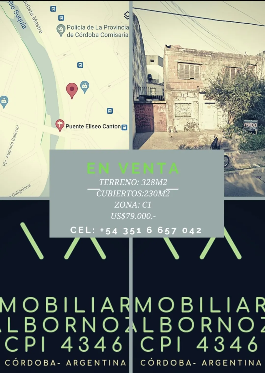 INMOBILIARIA ALBORNOZ VENDE PROPIEDAD EN COSTANERA