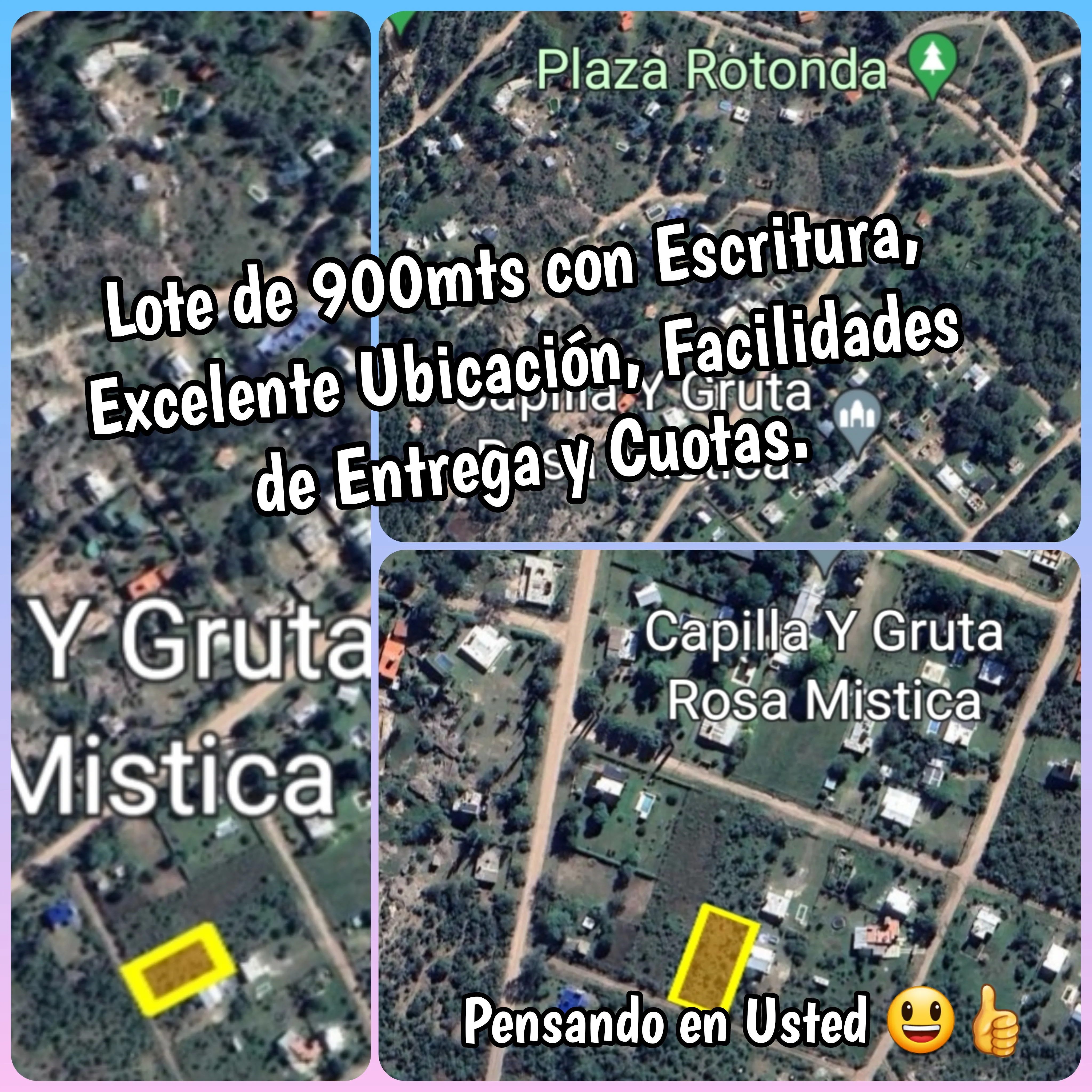 Vendo lote con Escritura de 900mts, Facilidades de Entrega y Cuotas