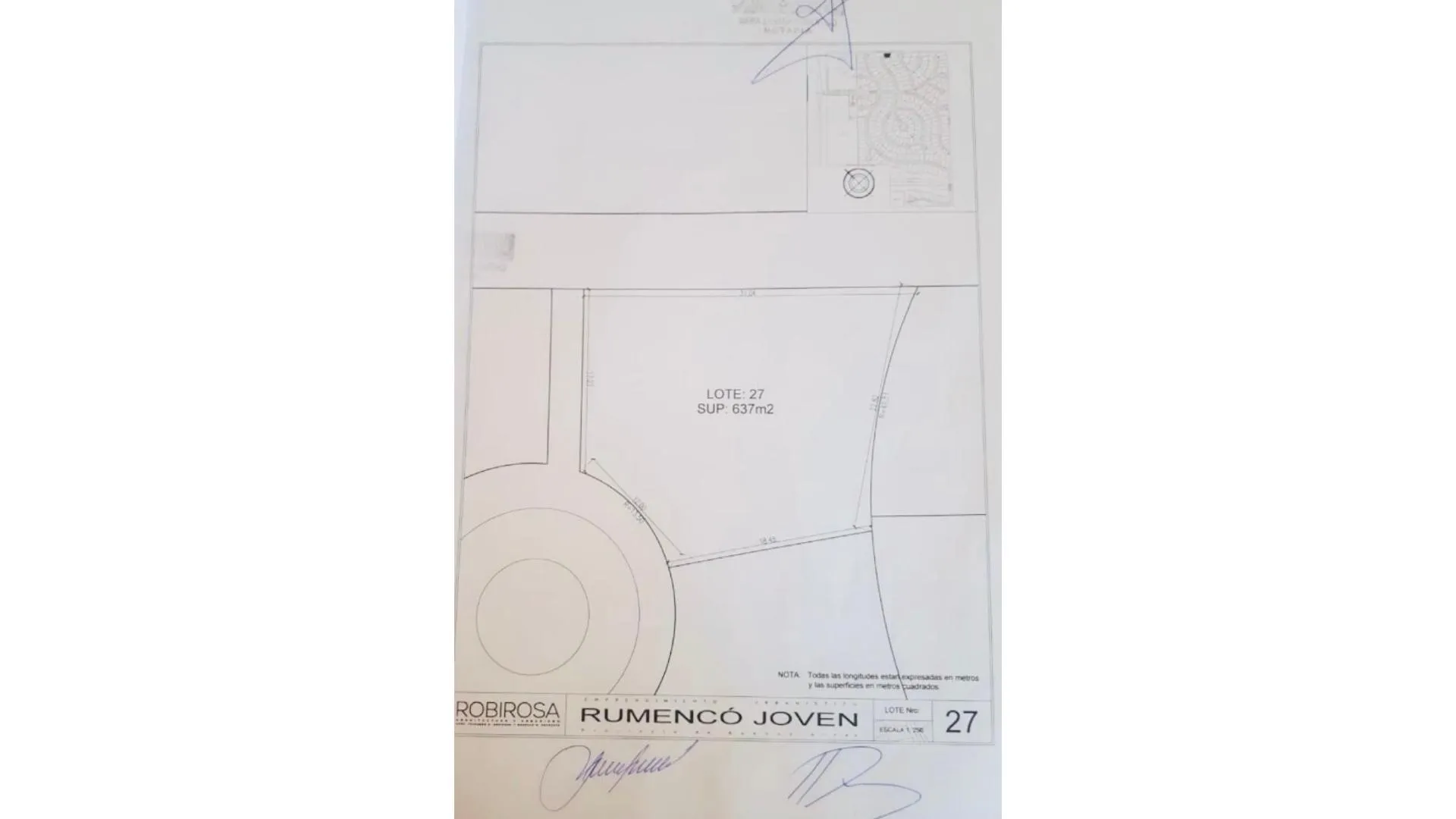 VENTA LOTE EN RUMENCO JOVEN