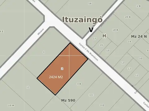 Terreno en Venta en Ituzaingó, Corrientes