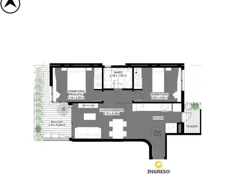 Departamento en Venta en Centro, Rosario