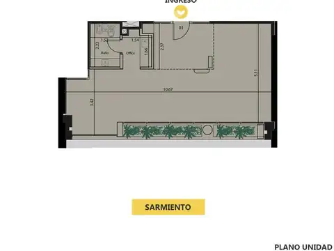 Departamento en Venta en Centro, Rosario