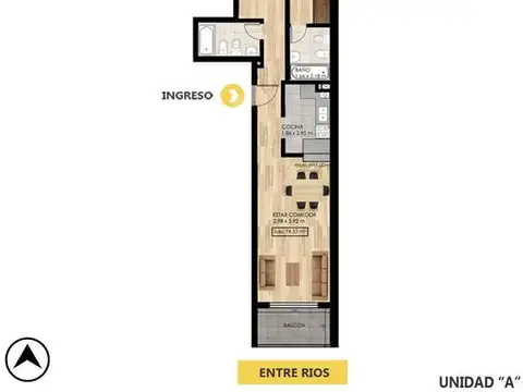 Departamento en Venta en Rosario, Santa Fe