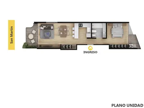Departamento en Venta en Centro, Rosario