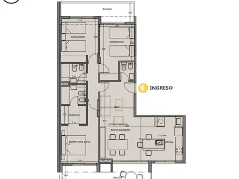 Departamento en Venta en Centro, Rosario