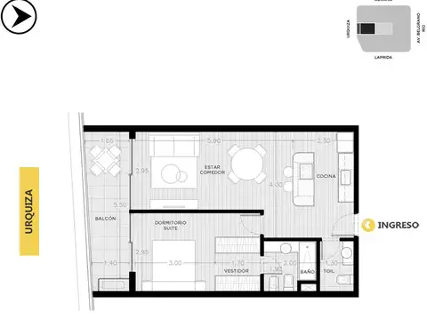 Departamento en Venta en Centro, Rosario