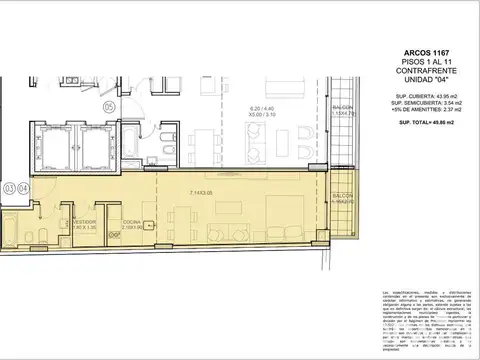 Departamento en Venta en Belgrano, CABA