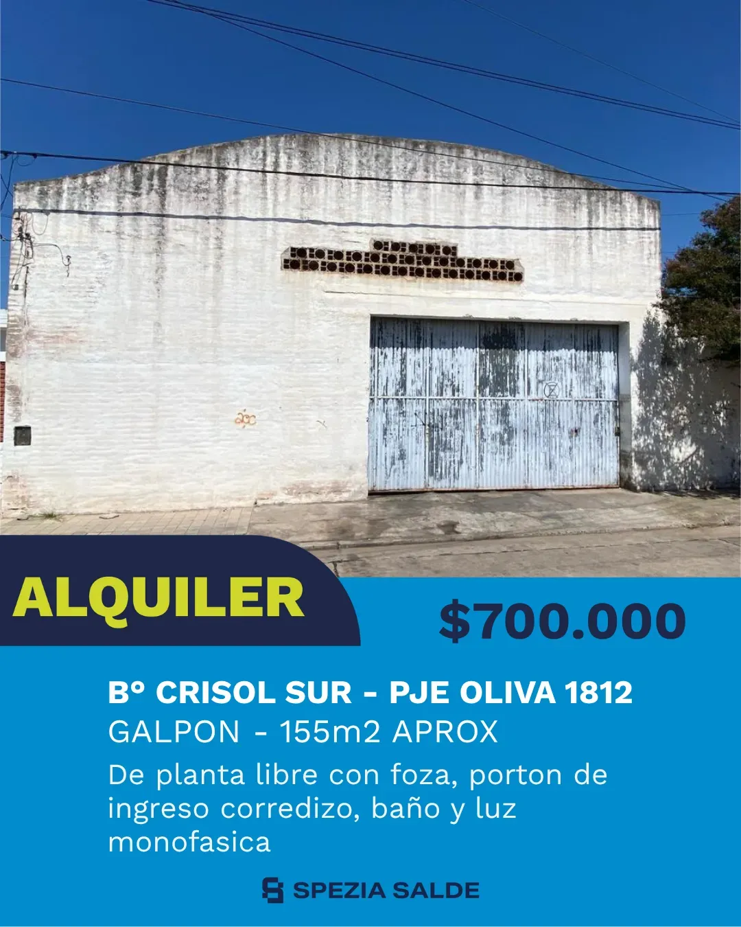 ALQUILO GAPON - 155 m2