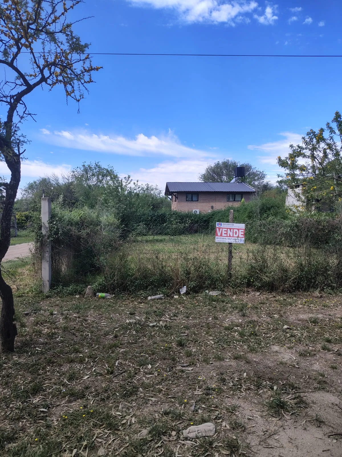 FINANCIO EN PESOS Lote ESQUINA en VALLE DE ANISACATE - Con Escritura!!