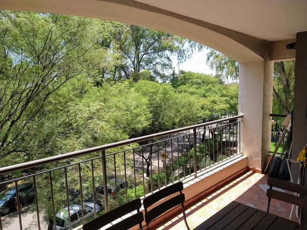 Casonas Sur, 3 dorm,  seg24hs, cochera, piscina, vista parque, terraza, asador