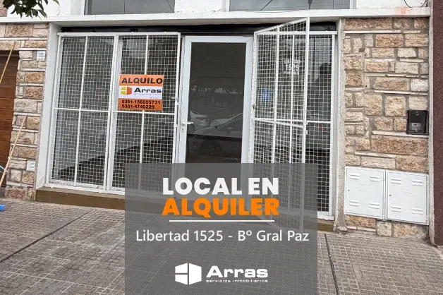 "ALQUILO LOCAL" en Barrio General Paz