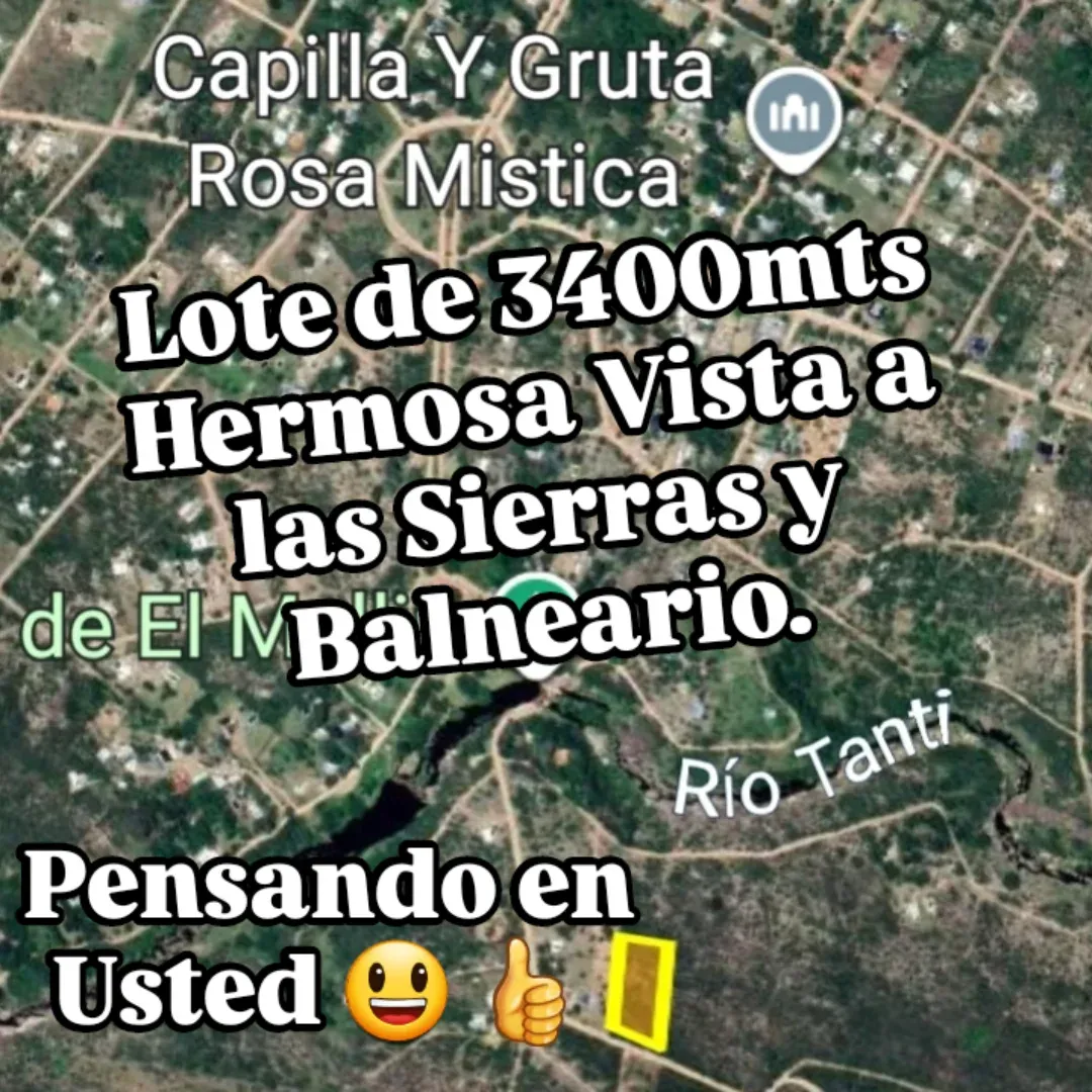 Vendo lote de 3400mts con Escritura y Facilidades