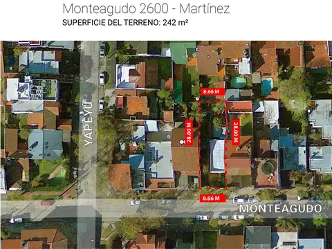 Terreno en Venta en Martinez Santa Fe / Fleming, Martinez