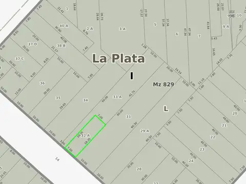 Terreno en Venta en La Plata, Partido de La Plata