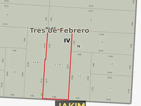 Terreno en Venta en Caseros, Partido de Tres de Febrero