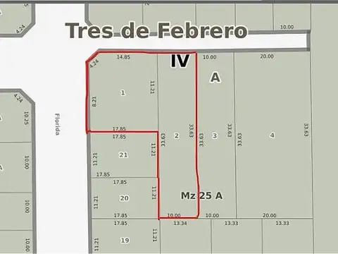 Terreno en Venta en Loma Hermosa, Partido de Tres de Febrero