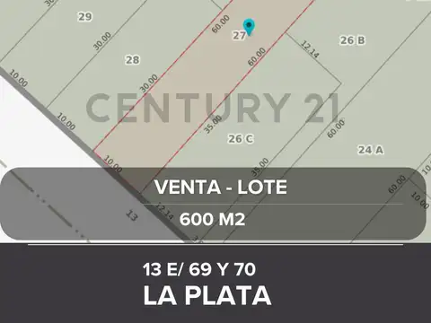 Terreno en Venta en La Plata, Partido de La Plata