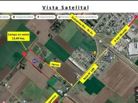 Terreno en Venta en San Nicolas de los Arroyos, Partido de San Nicolás