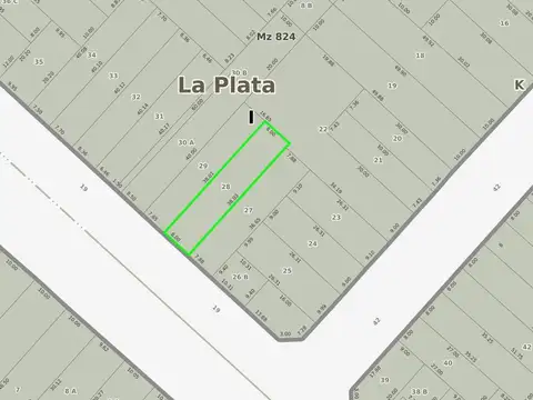 Terreno en Venta en La Plata, Partido de La Plata