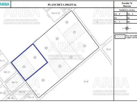 Terreno en Venta en General Rodriguez, Partido de General Rodríguez