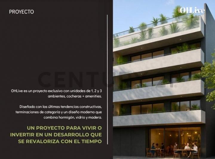 Departamento · 44m² · 2 Ambientes