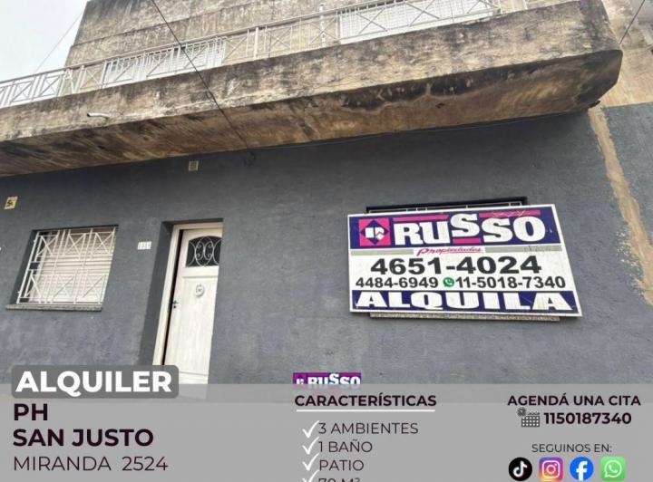Departamento · 70m² · 3 Ambientes