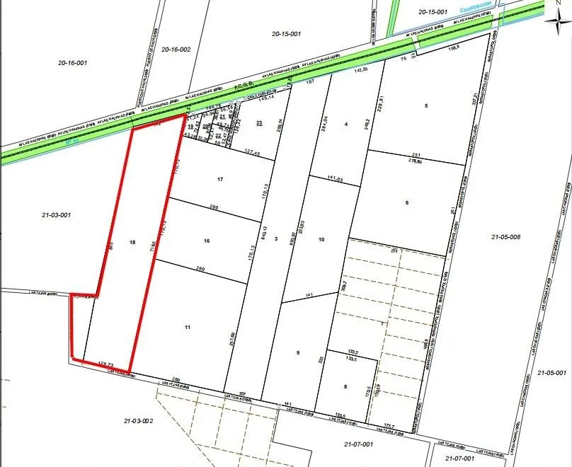 VENTA 8 Hectareas INDUSTRIALES PATRÓN IVb Mercado de Abasto