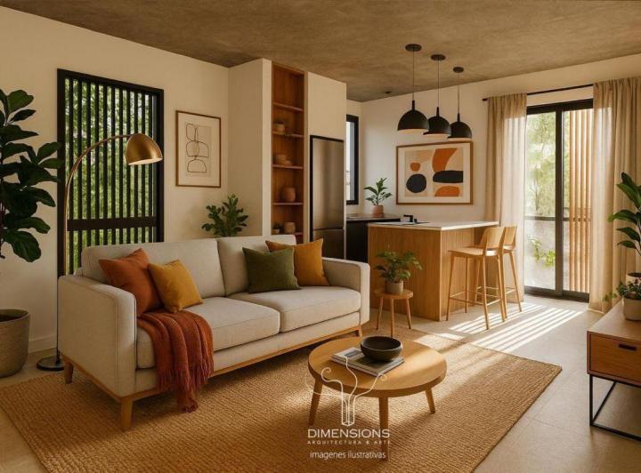 Departamento · 50m² · 4 Ambientes · 1 Cochera