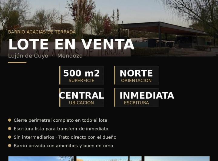 Terreno · 500m²
