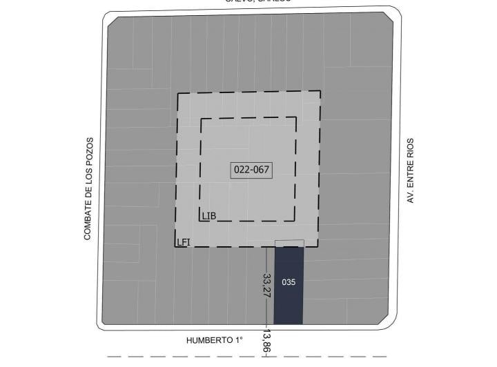 Terreno · 444m²