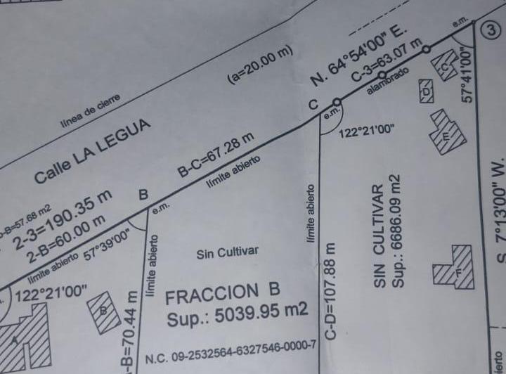 Terreno · 5038m²