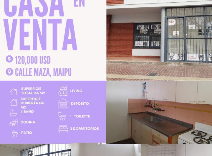 Casa · 135m² · 5 Ambientes