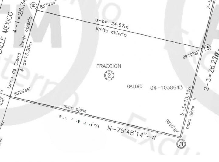 Terreno · 325m²