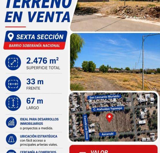 Terreno · 2467m²