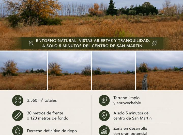Terreno · 3560m²