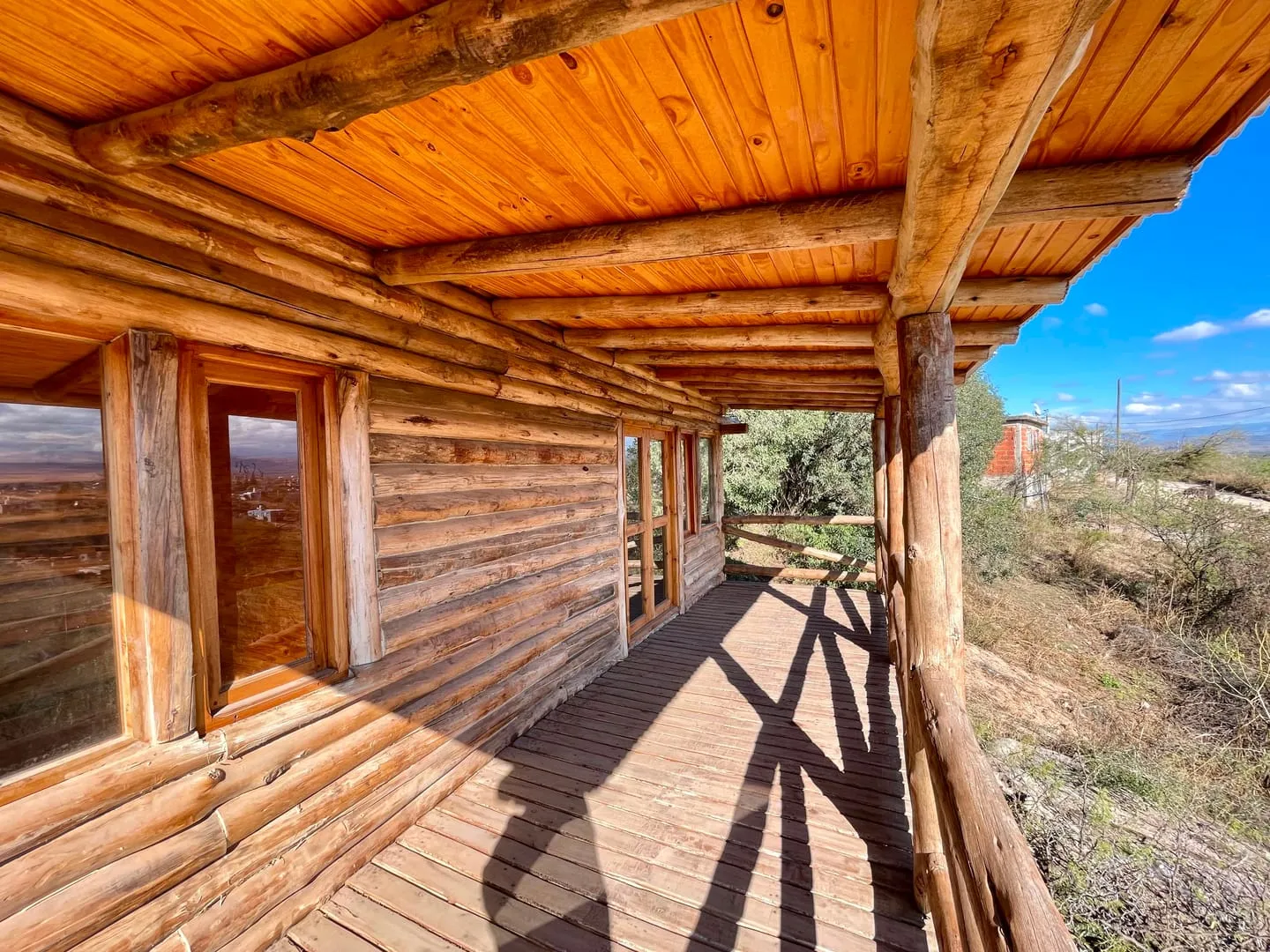 Cabaña de Troncos en Venta, 1 dormitorio, V Santa Cruz del Lago, a 10 Min de Car...