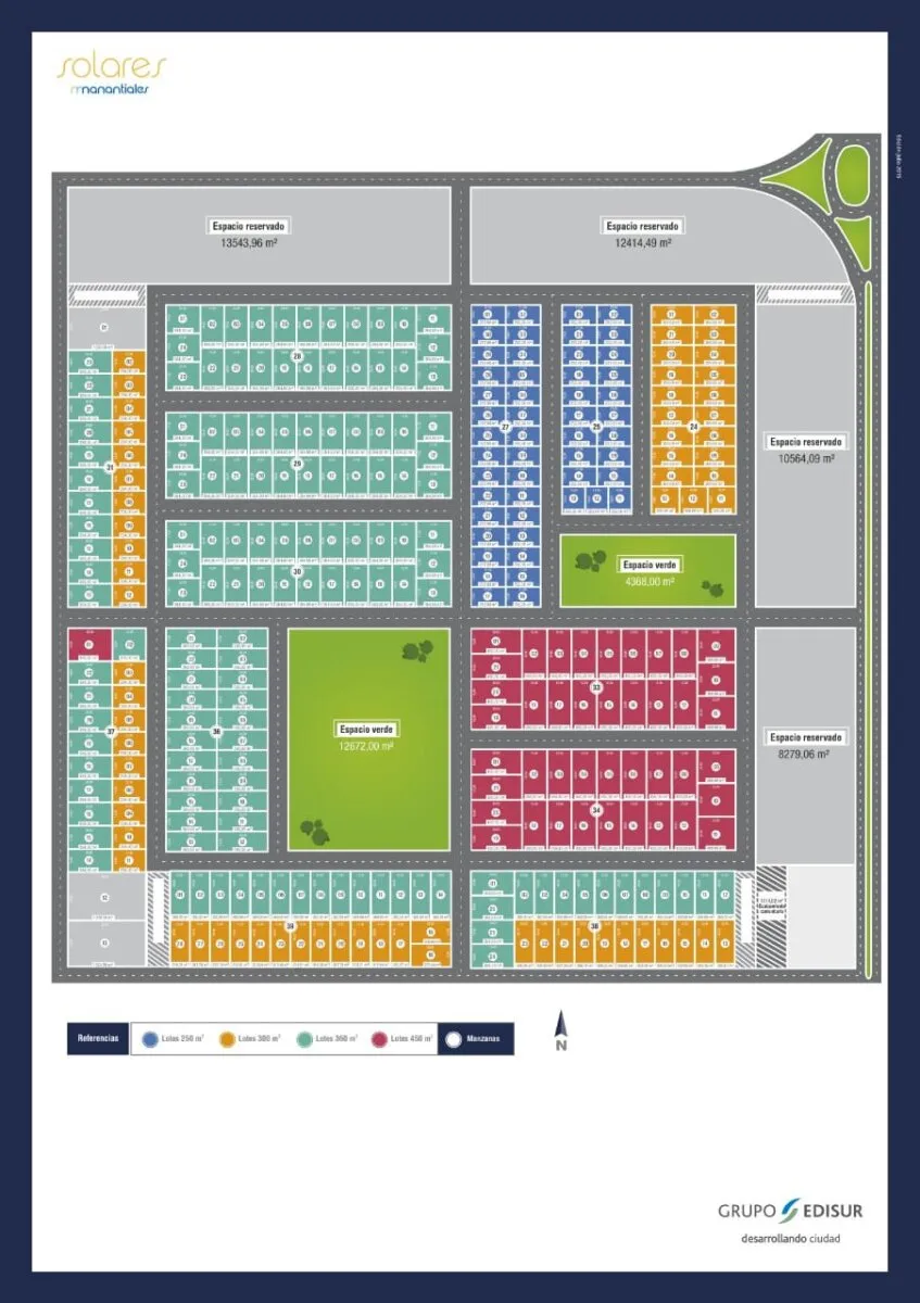 Lote en Venta Solares de Manantiales