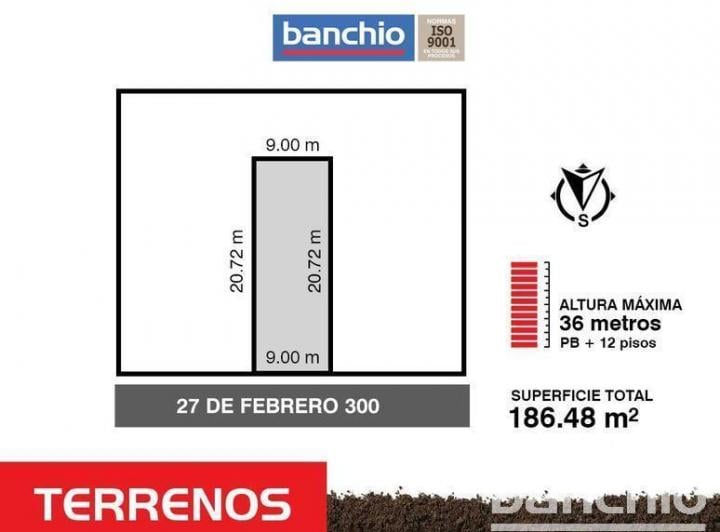 Terreno · 120m² · 5 Ambientes · 1 Cochera