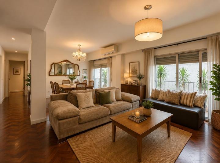 Departamento · 117m² · 4 Ambientes · 1 Cochera