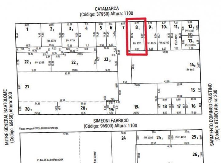 Terreno · 382m²