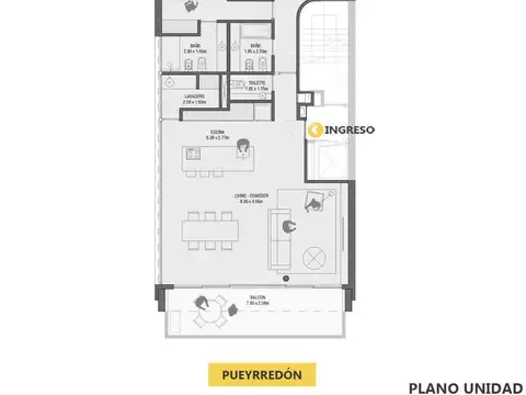 Departamento en Venta en Nuestra Señora De Lourdes, Rosario