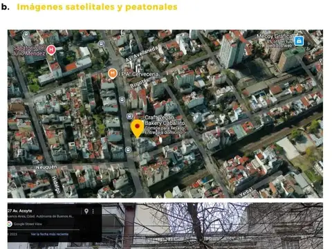 Terreno en Venta en Caballito, Capital Federal