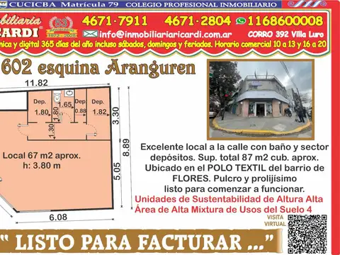 Local en Alquiler en Flores, Capital Federal