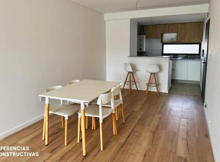 Departamento · 52m² · 2 Ambientes · 1 Cochera