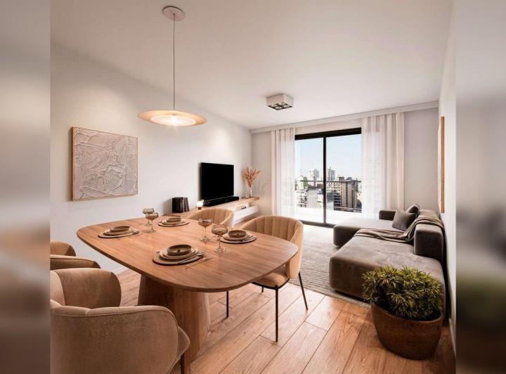 Departamento · 61m² · 3 Ambientes · 1 Cochera