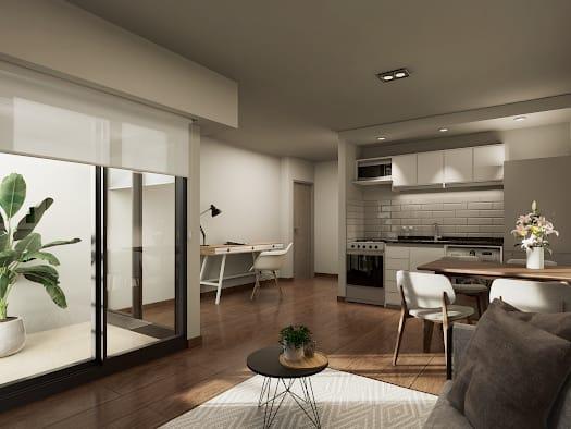 Departamento · 33m² · 2 Ambientes