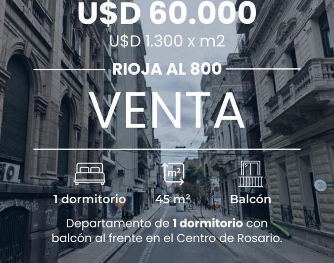 Departamento · 45m² · 2 Ambientes